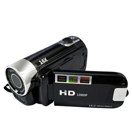Andoer portable 1080p camera front view for vivid travel videos