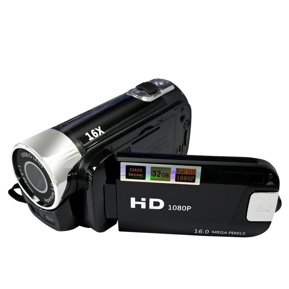 Andoer portable 1080p camera front view for vivid travel videos