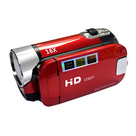 Andoer portable DV camcorder rotating LCD screen, versatile framing angles