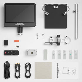 Andonstar 10.1-inch IPS monitor with 560X magnification expands your view.