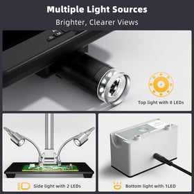 Andonstar 13in working distance supports larger objects