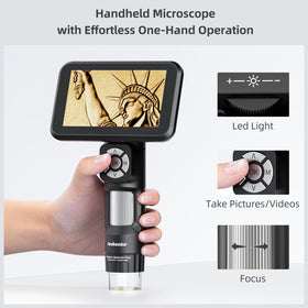 Andonstar AD115 supports one-handed operation for quick captures.