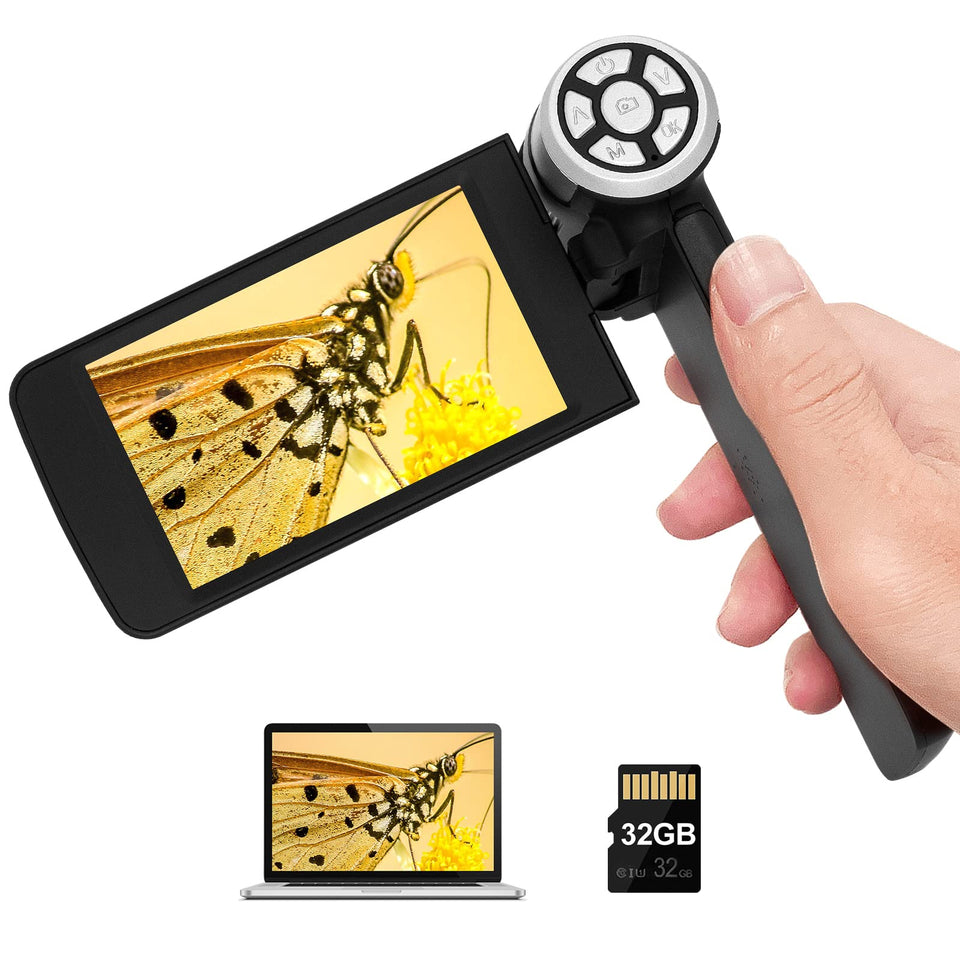 Andonstar AD203 handheld microscope for portable on-the-go inspections.