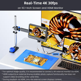 Andonstar AD208S-FA anti-static soldering mat protects delicate electronics.