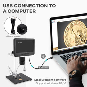 Andonstar AD246S-M HDMI output delivering sharp 2160p external display