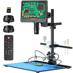 Andonstar AD249S-Max with 3 lens setup for versatile macro work
