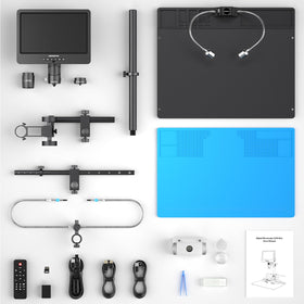 Andonstar AD249S-Max contents kit ready for use