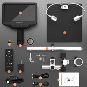 Andonstar AD407 Pro complete kit with essential accessories included