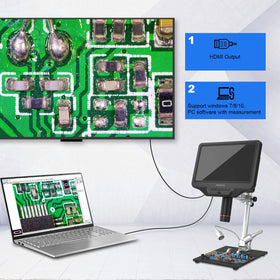 Andonstar AD409 Pro 8-level LED lighting delivers brightness and angle control.