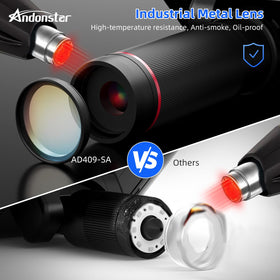 Andonstar AD409 SA 2160P recording captures high-detail solder joints
