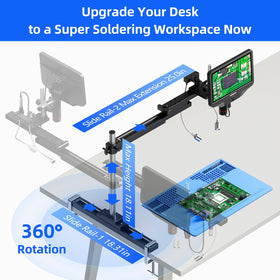 Andonstar AD409 SA HDMI output for live display on larger monitors