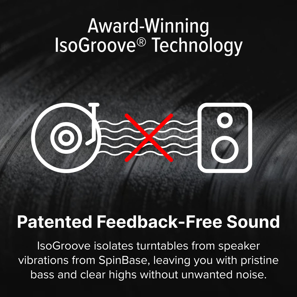 Andover Audio SpinBase MAX 2 100 Hz high-pass filter cleans up bass