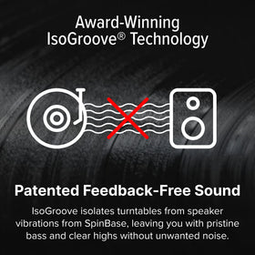 Andover Audio SpinBase MAX 2 100 Hz high-pass filter cleans up bass