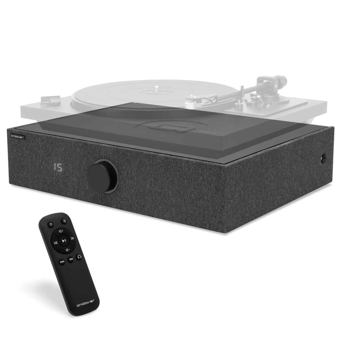 Andover Audio SpinBase MAX 2 six-speaker array for immersive vinyl playback