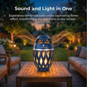 ANERIMST realistic LED flame close-up highlighting warm mood lighting benefit