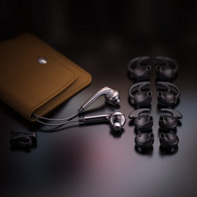 ANFLOWE ES850 silver edition with carrying pouch for gym and commuting.