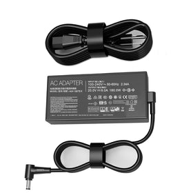 ANFRLE 180W adapter front view showing sturdy housing and cooling vents for reliability