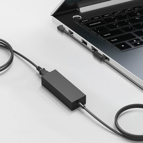 ANFRLE 45W charger angle shot with plug, travel-ready and compact.
