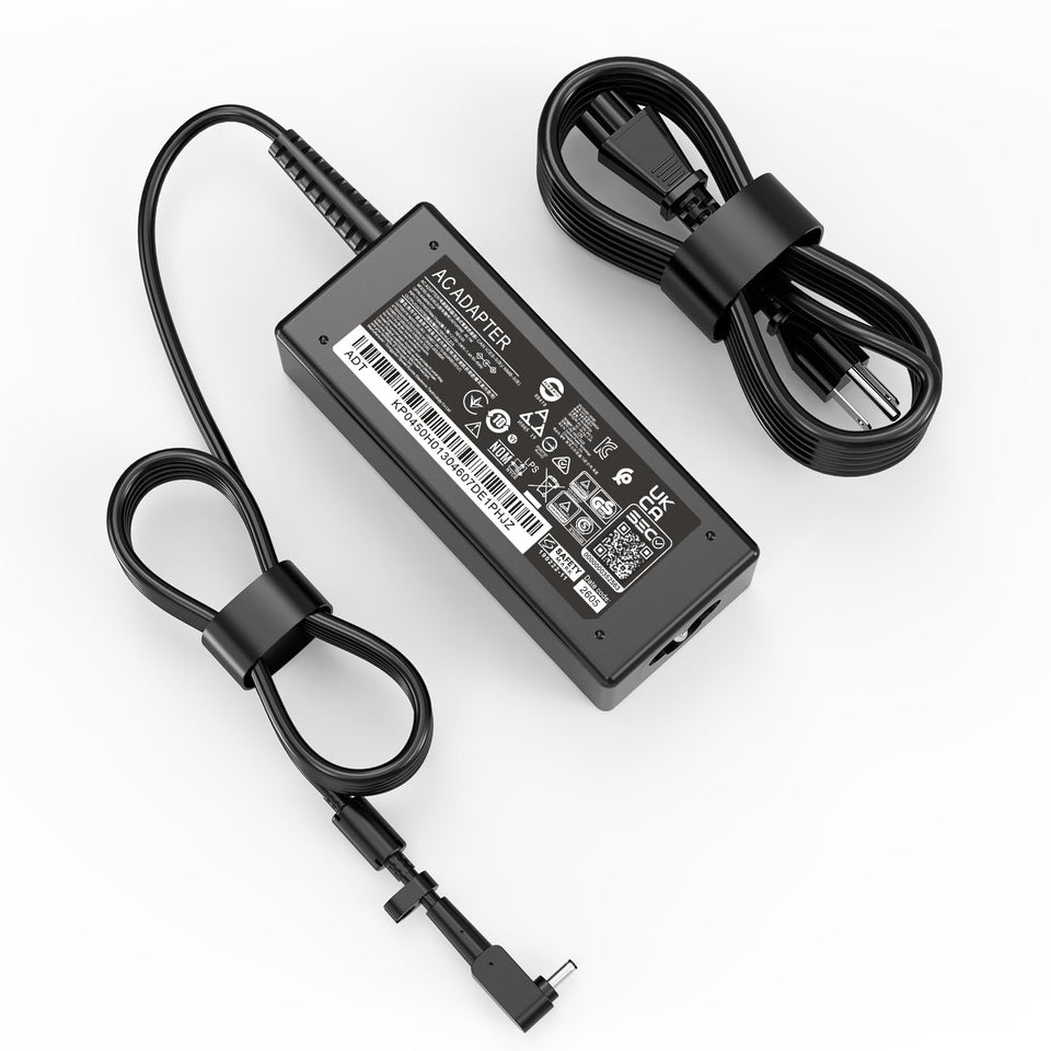 ANFRLE Acer Aspire charger front view, reliable power for everyday use.