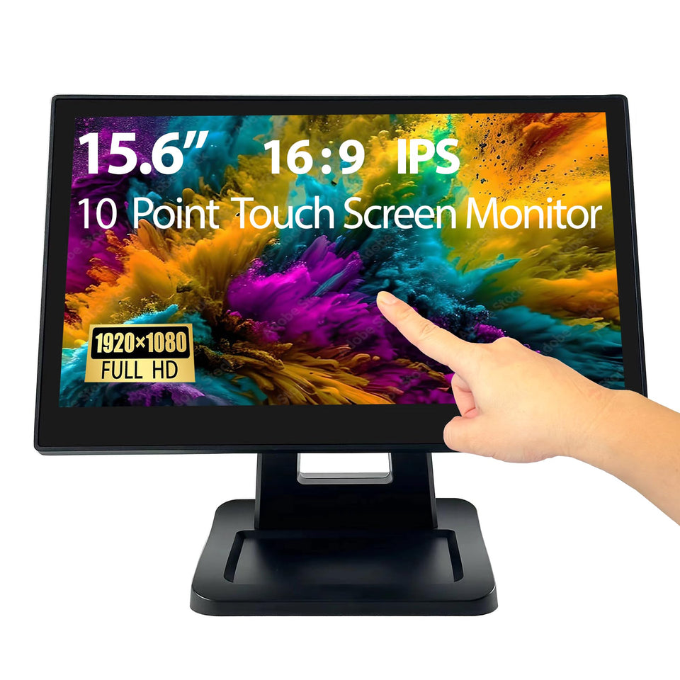 ANGEL POS 15.6-inch FHD touchscreen display for clear transaction details.