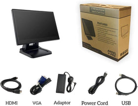 ANGEL POS 1080p display supports promotions and product catalogs clearly.