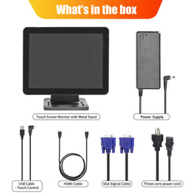 ANGEL POS in-store setup demonstrates 4:3 display in POS environment.