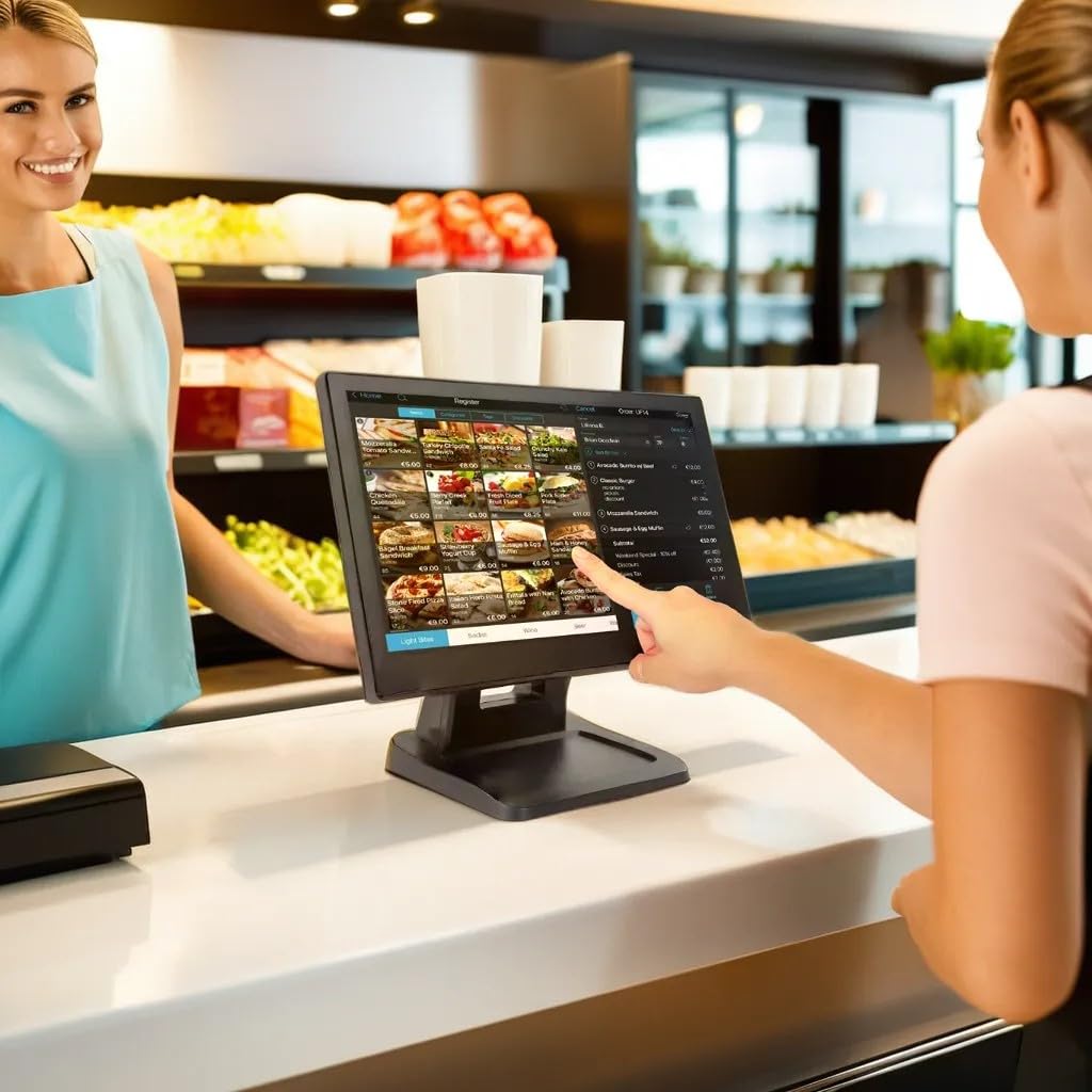 ANGEL POS HDMI and VGA ports for easy system integration.