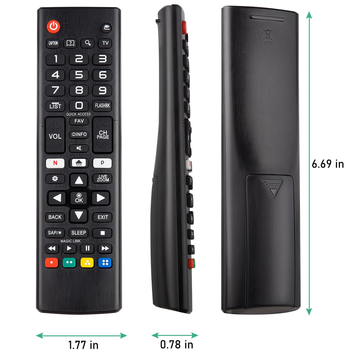 Angrox remote requires no programming and is ready to use