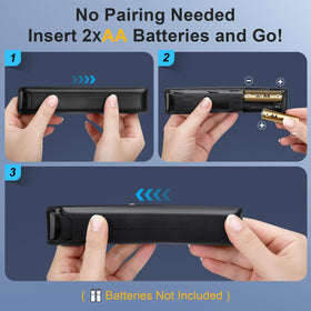 Angrox remote long-range IR for fast, reliable navigation.