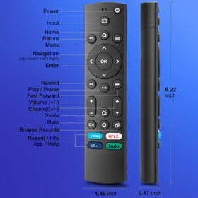 Angrox universal remote in living room use for simple TV switching