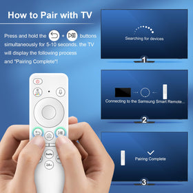 Angrox voice button closeup highlighting quick voice search activation
