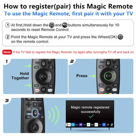 Angrox Voice Magic Remote in action with voice control for searches.