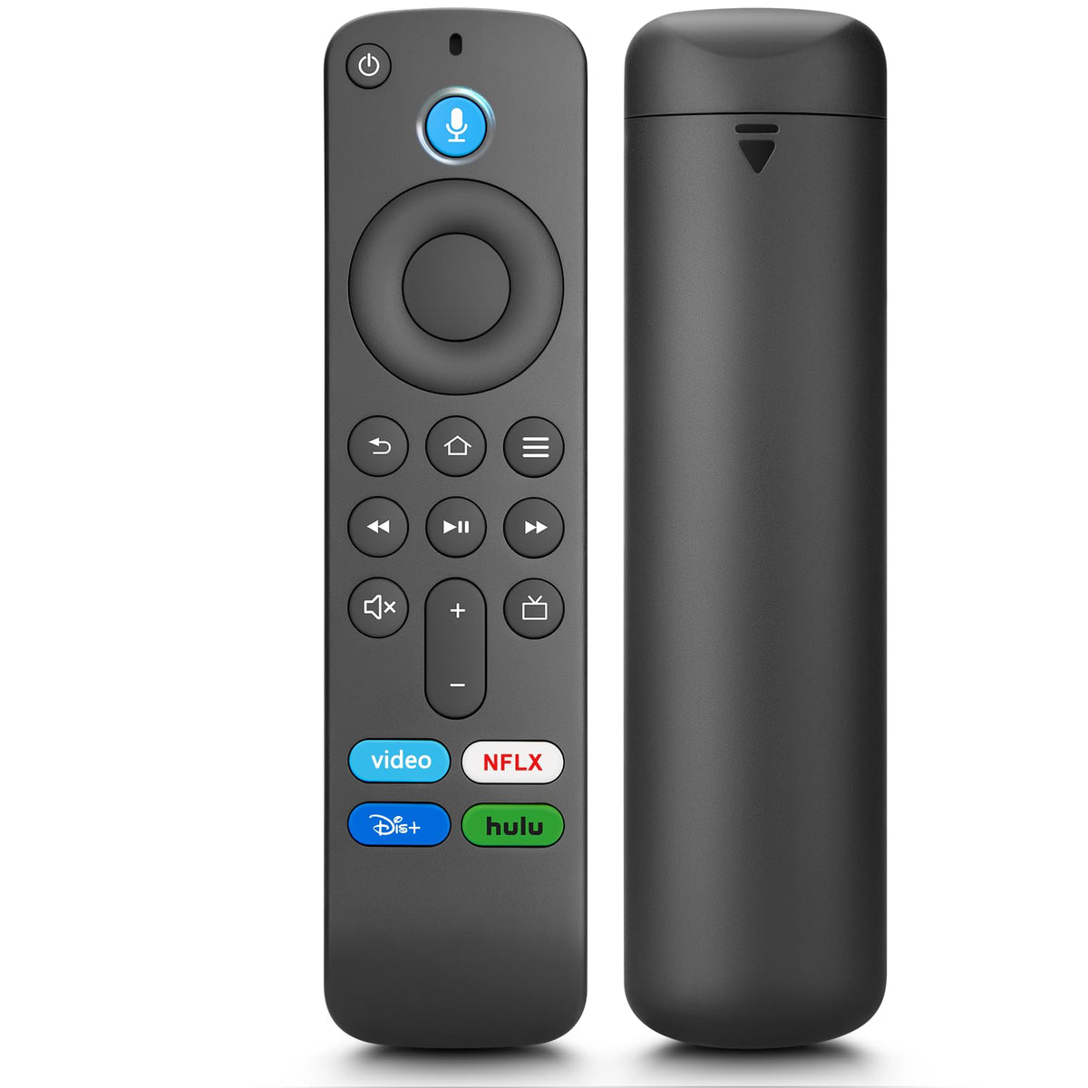 Angrox voice remote batteries not included note for quick setup.