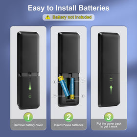 Durable Angrox remote buttons designed for thousands of presses during daily use.