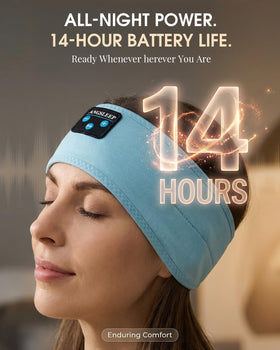 ANGSLEEP Washable headband ready for easy care.