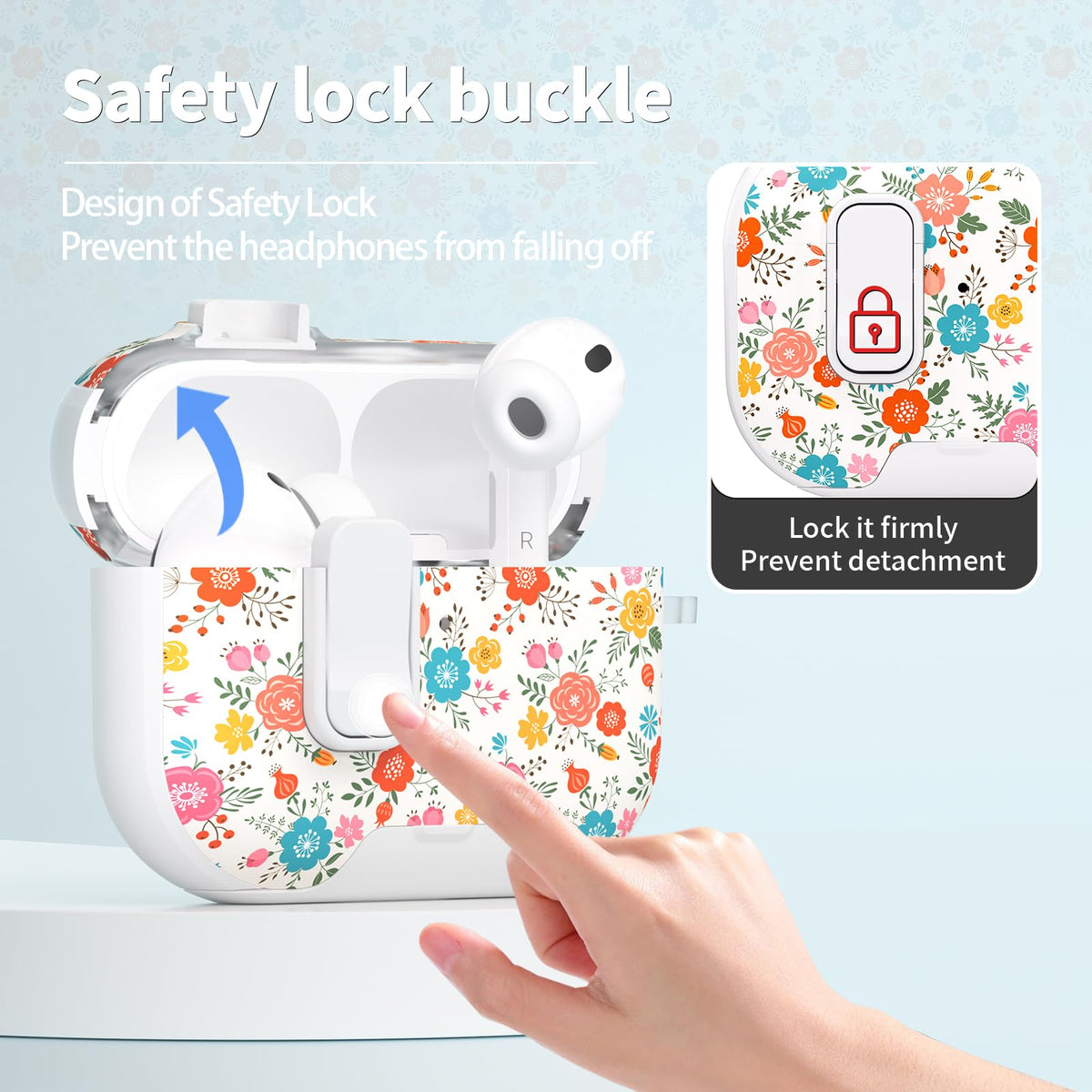 ANKASI case acting as phone stand for hands-free viewing and convenience