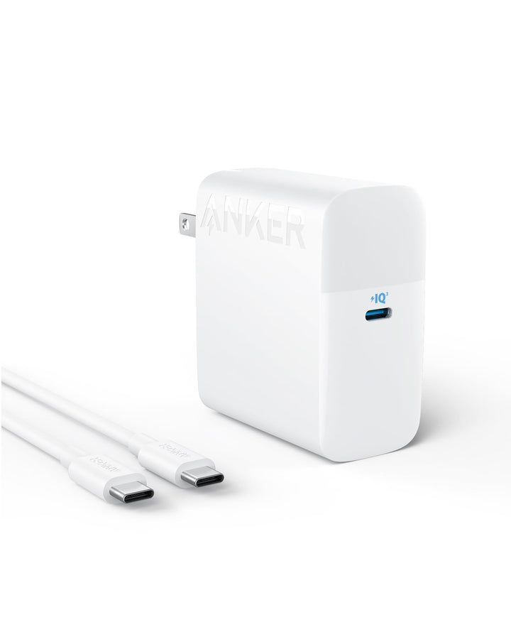 Anker 100W front view showing compact charger and port for powerful charging