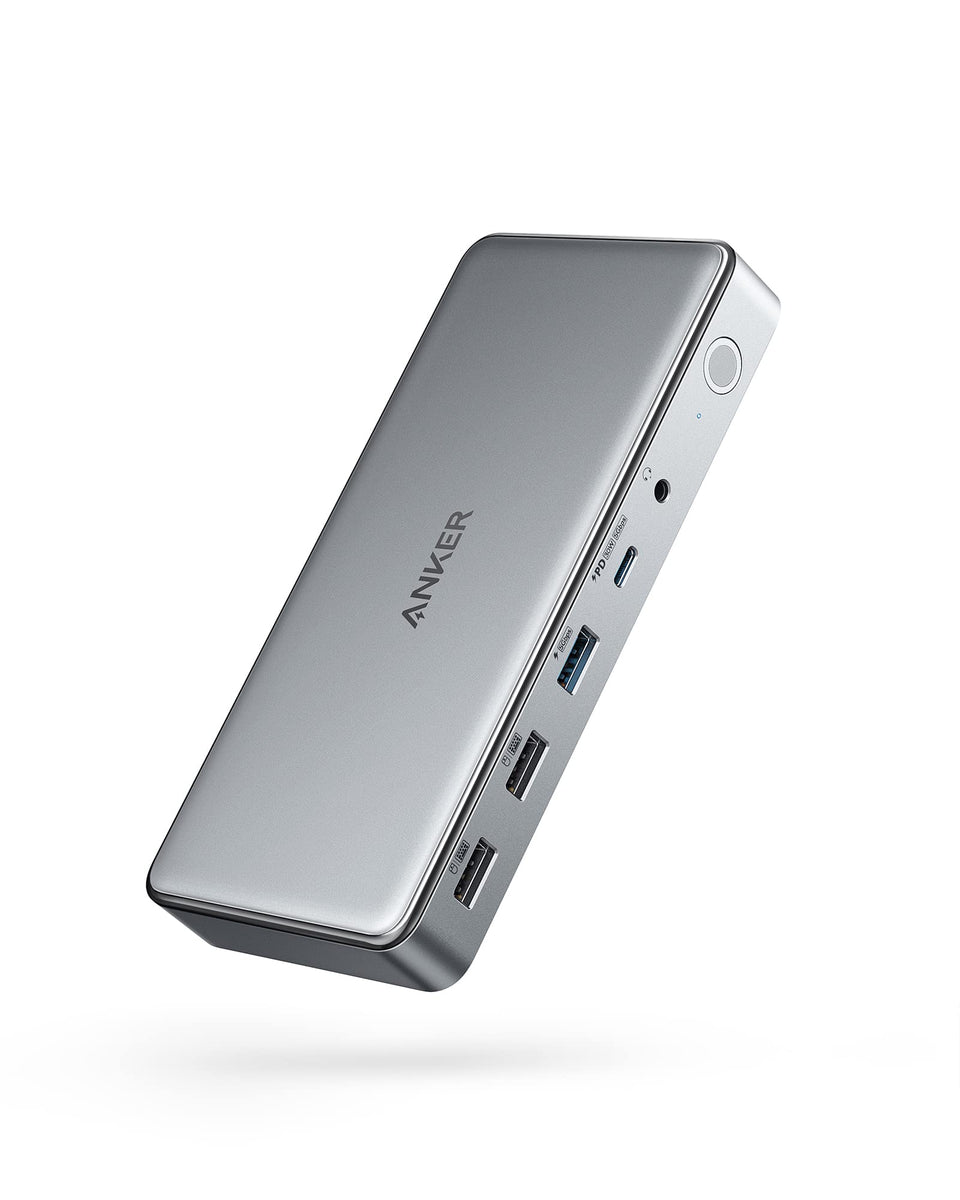 Anker DL6350 front view showing the full port array for productivity