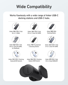 Anker Hub Mounting Kit package content includes screws and adhesive strips