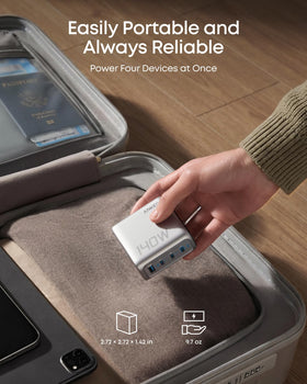 Anker 140W GaN charger includes a 5 ft USB-C to USB-C cable