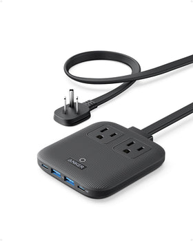 Anker Nano front view showing ports and compact design for convenient charging