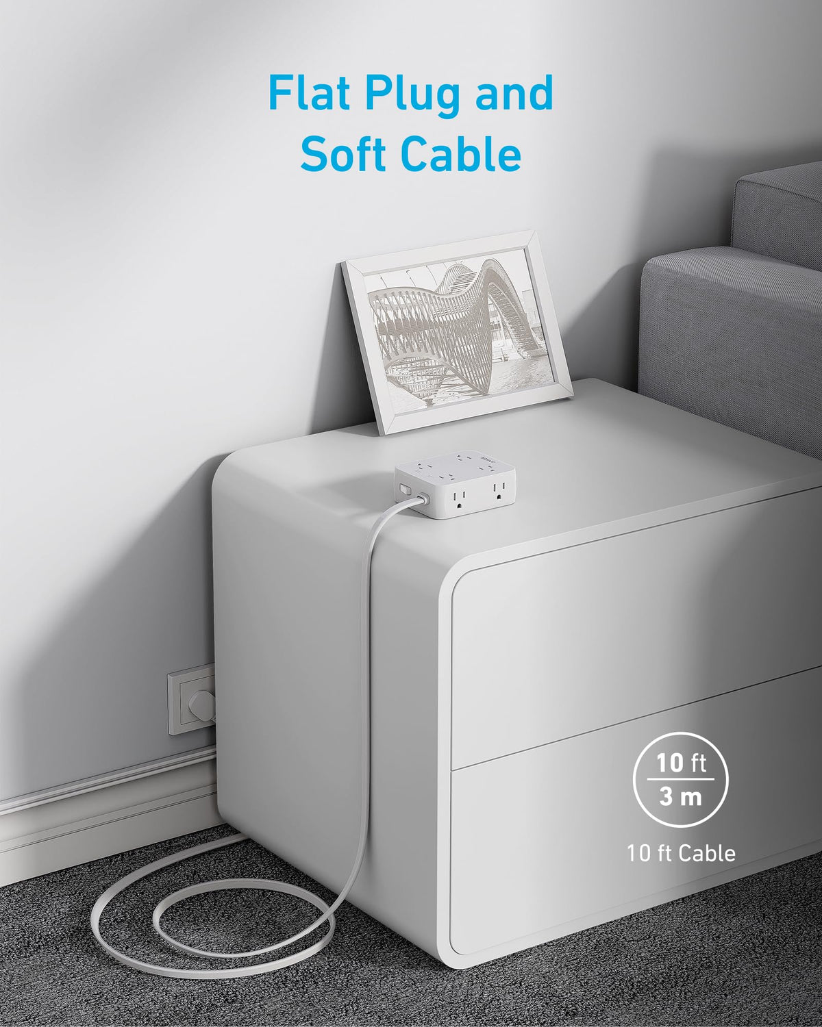Anker packaging and contents including screws guide and warranty card for quick setup