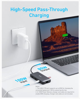 Anker SD and microSD card readers with cards inserted for quick photo and video transfer