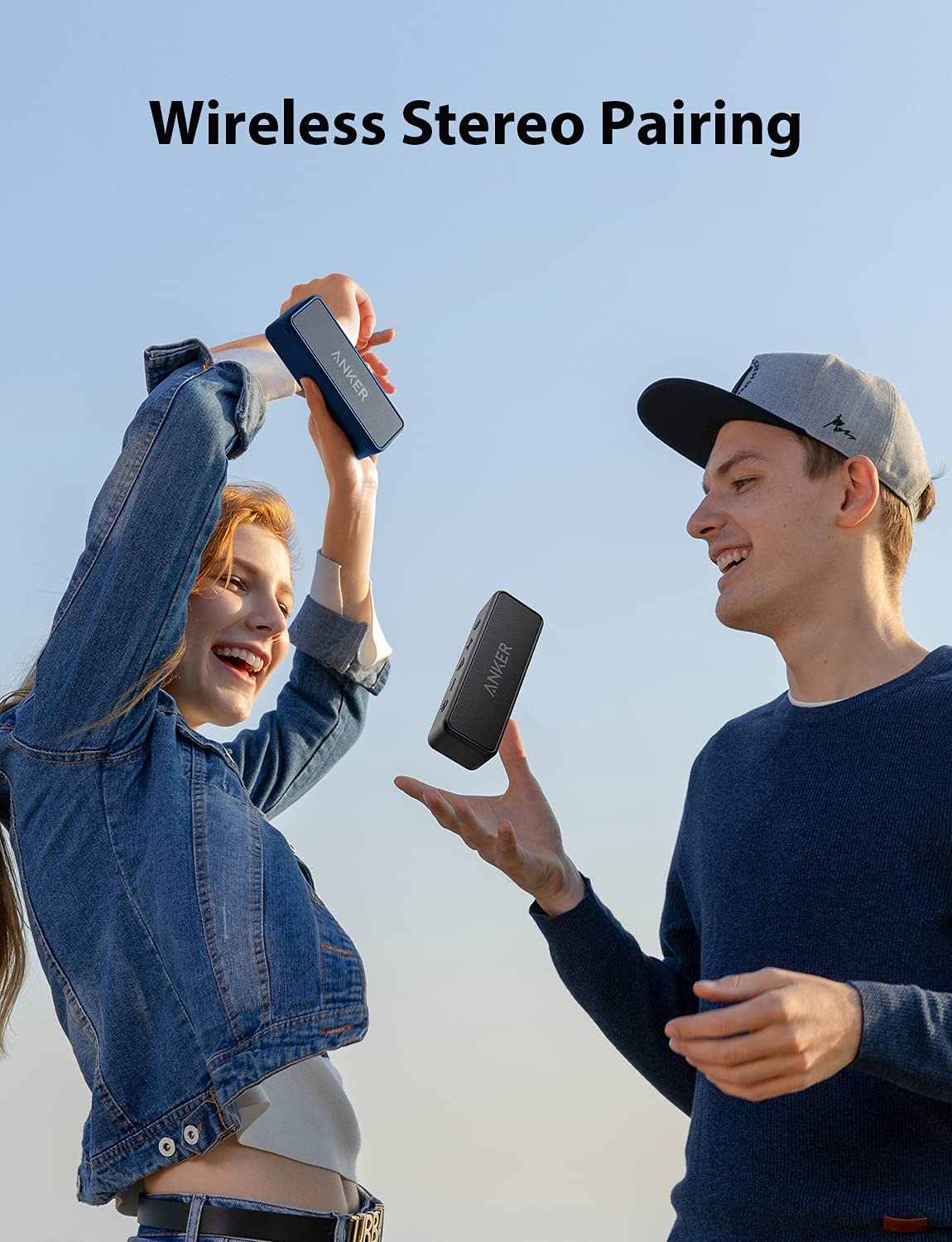 Anker Soundcore 2 unboxed with charging cable showing ready-to-use convenience