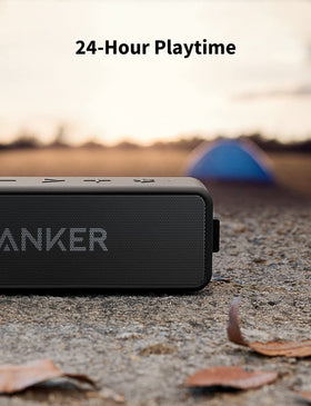 Anker Soundcore 2 top controls and LED indicators.