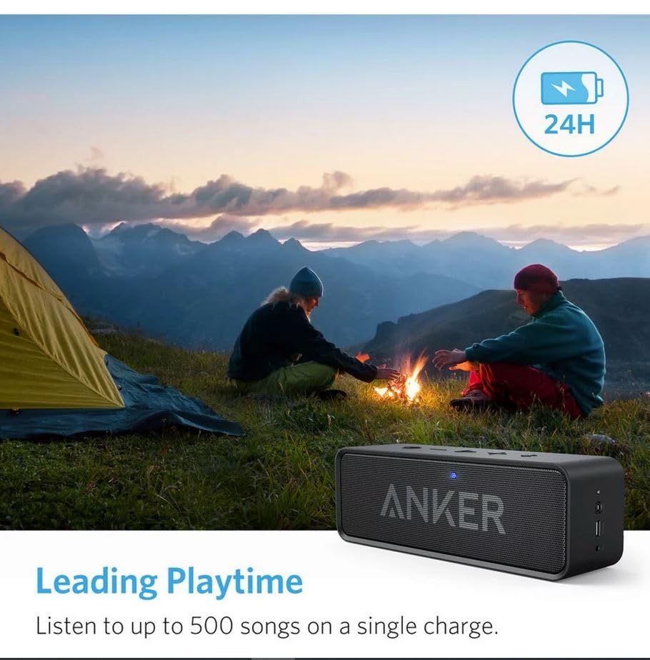 Anker Soundcore texture closeup shows durable material grip benefit