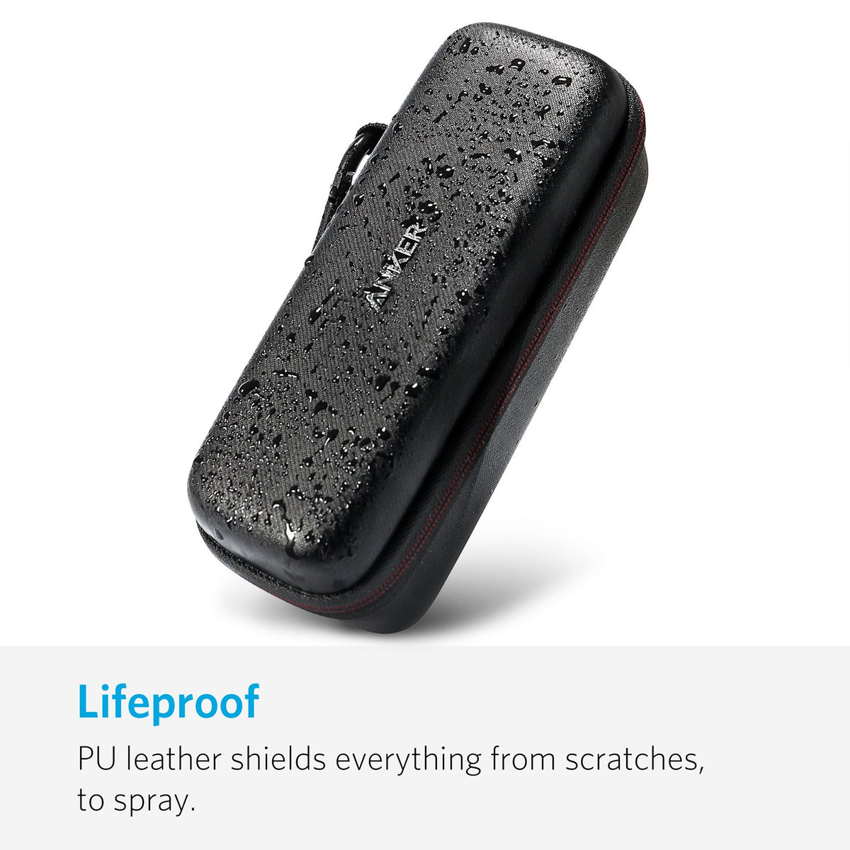 Fits SoundCore and SoundCore 2 snugly with water-resistant exterior.