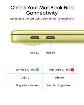 Anker USB-C Hub included accessories and warranty details.