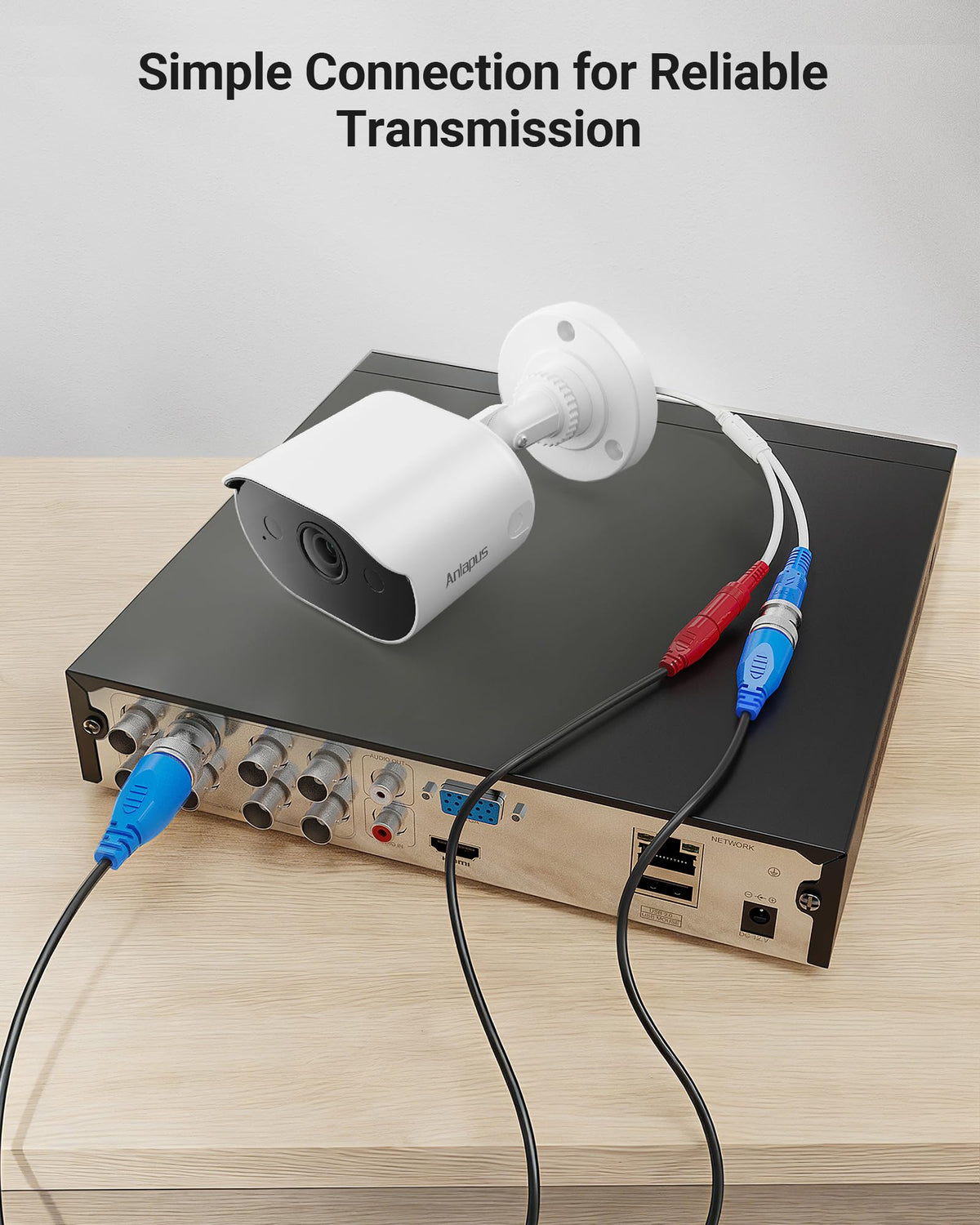 Anlapus crystal-clear video capability with reliable hardware.