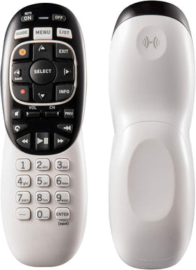 Anloti RC73 RC72 remote paired with a DirecTV device for quick syncing.